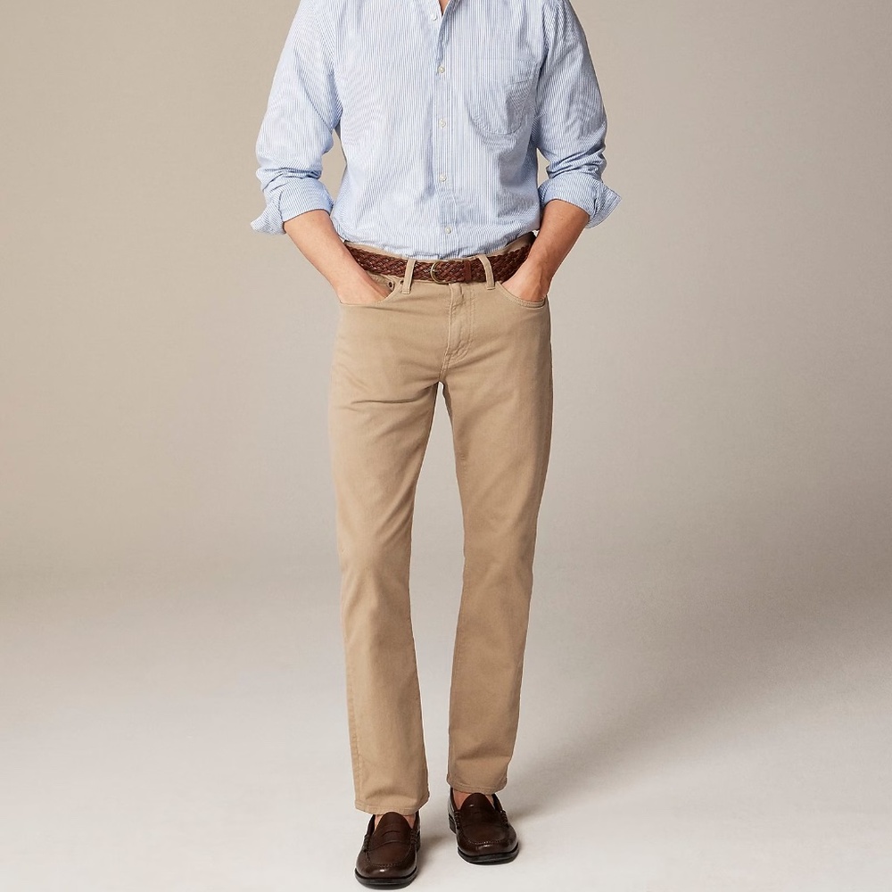 770™ Straight-fit garment-dyed five-pocket pant